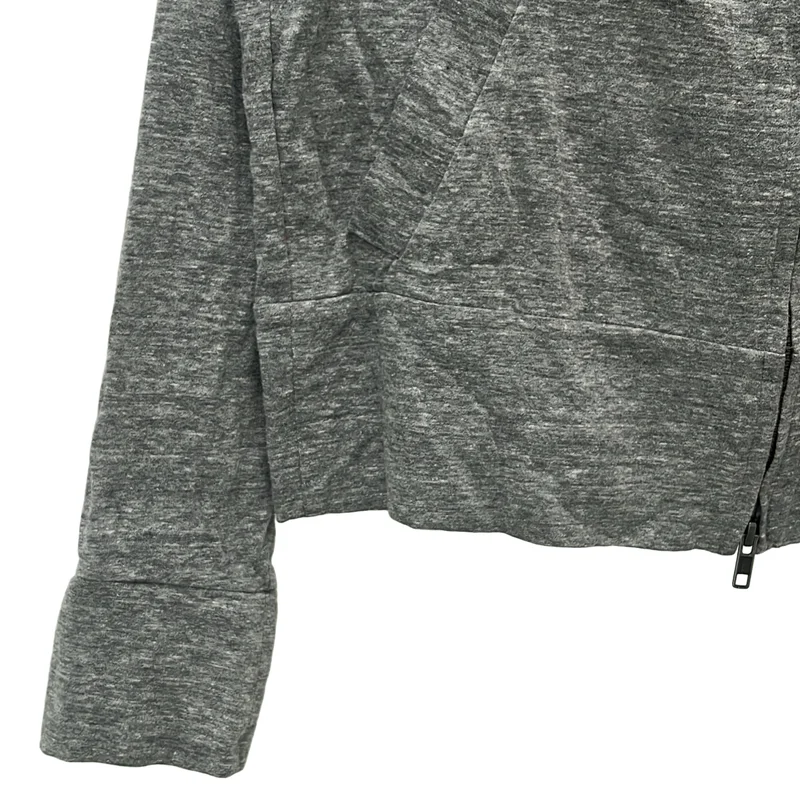 VIVIENNE WESTWOOD RED LABEL / ヴィヴィアンウエストウッドレッドレーベル | コットン ビッグカラー ジップアップブルゾン | M | レディース