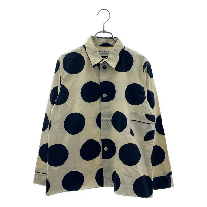 MARNI / マルニ | コットン ドット シャツ ブラウス | 38 | レディース
