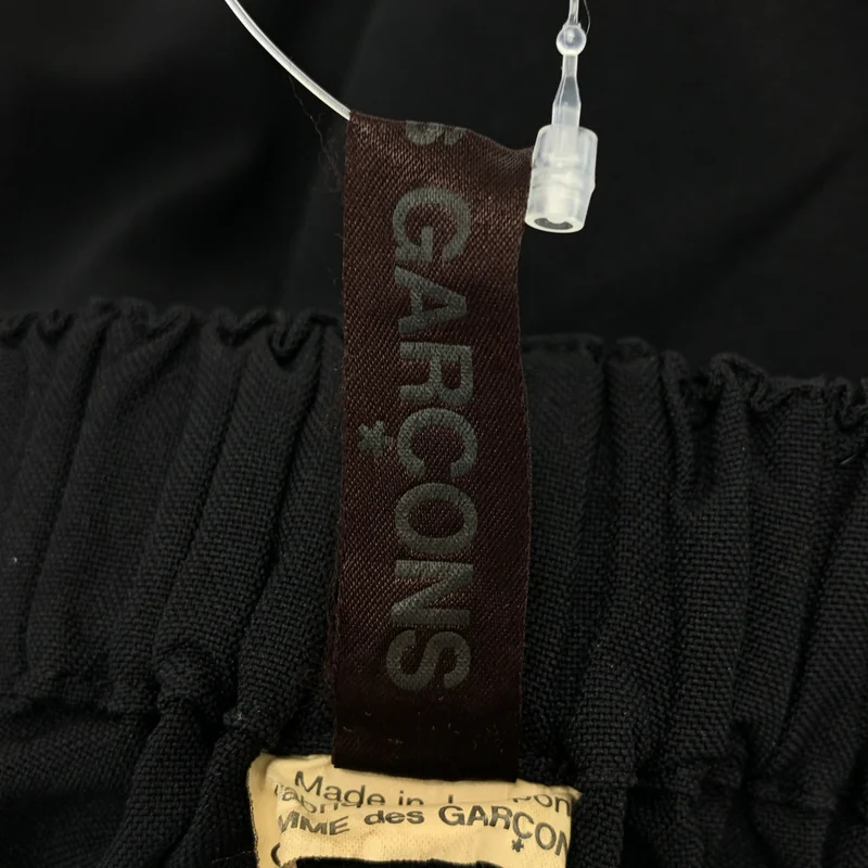 COMME des GARCONS / コムデギャルソン | 2021SS | ポリエステル 製品加工 ドローストリング ワイド バルーンパンツ | XS | レディース