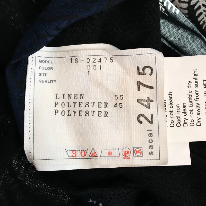 sacai / サカイ | Tシャツ_半袖 16-02475 | 1 | レディース