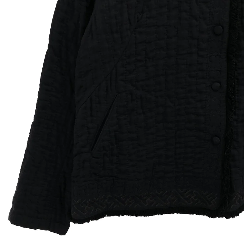 HaaT ISSEY MIYAKE / ハートイッセイミヤケ | ノーカラー ジャケット HA64FD631 | 2 | レディース