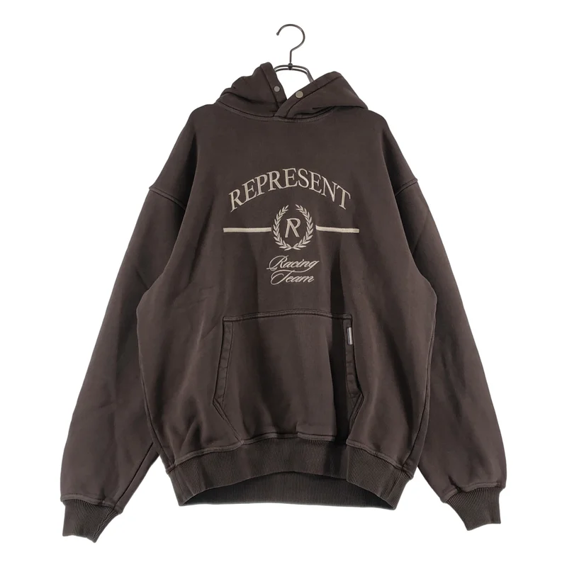 REPRESENT / リプレゼント | CREST HOODIE ロゴ 刺しゅう パーカー | M | メンズ