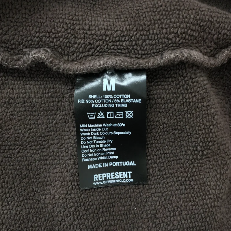 REPRESENT / リプレゼント | CREST HOODIE ロゴ 刺しゅう パーカー | M | メンズ