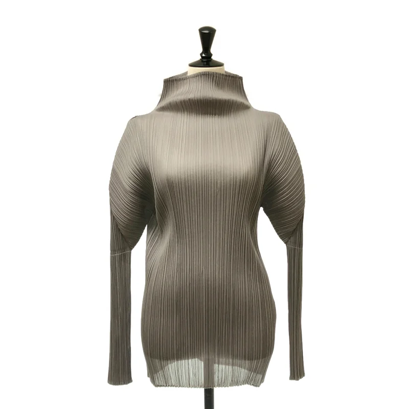 PLEATS PLEASE ISSEY MIYAKE / プリーツプリーズイッセイミヤケ | ハイネック プルオーバー | 3 | レディース