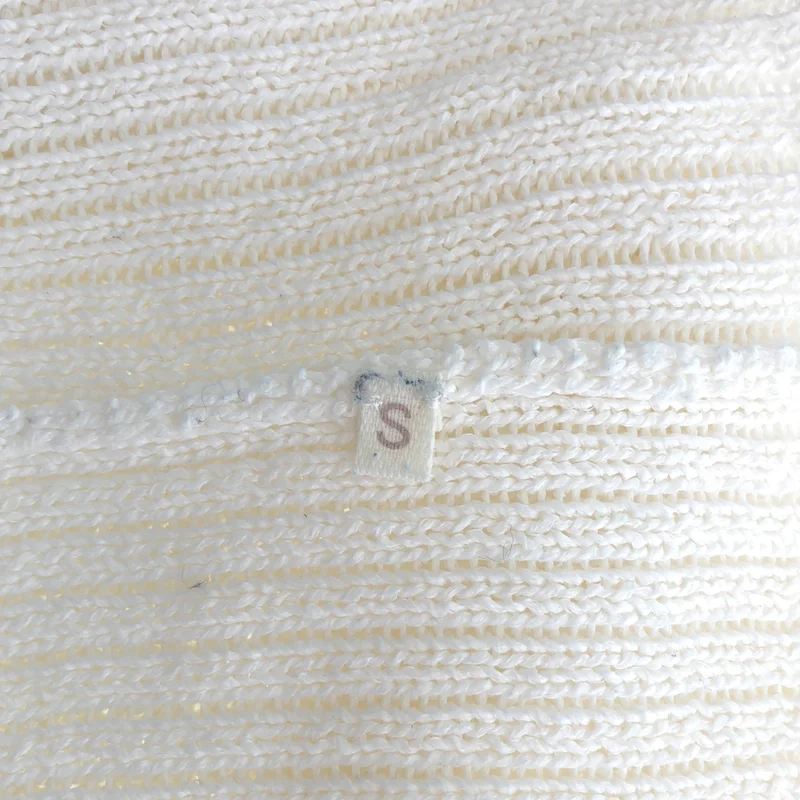 seya. / セヤ | コットン ノースリーブ ニット トップス | S | レディース