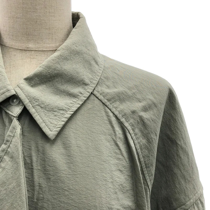 LEMAIRE / ルメール | シルク オーバーシルエット シャツ ワンピース | M | レディース