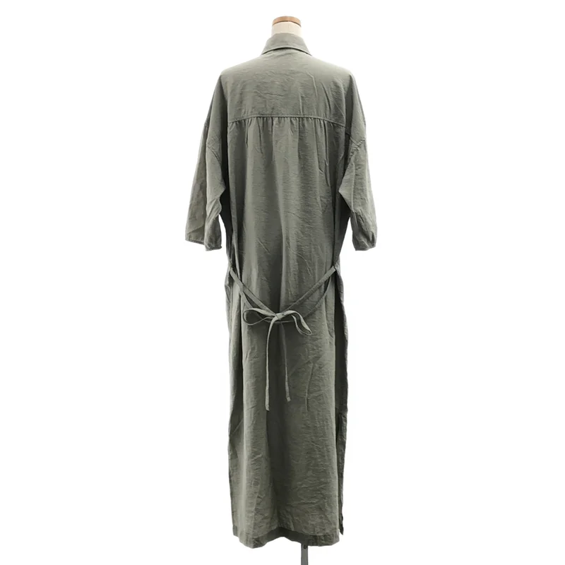 LEMAIRE / ルメール | シルク オーバーシルエット シャツ ワンピース | M | レディース