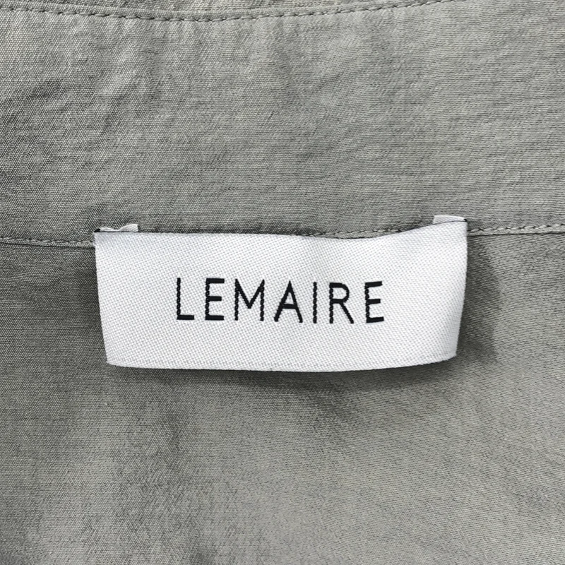 LEMAIRE / ルメール | シルク オーバーシルエット シャツ ワンピース | M | レディース