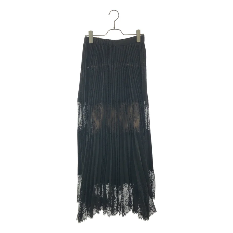 AMERI / アメリ | UNDRESSED LACE SANDWICH SKIRT / レース サンドウィッチ ロングスカート | M | レディース