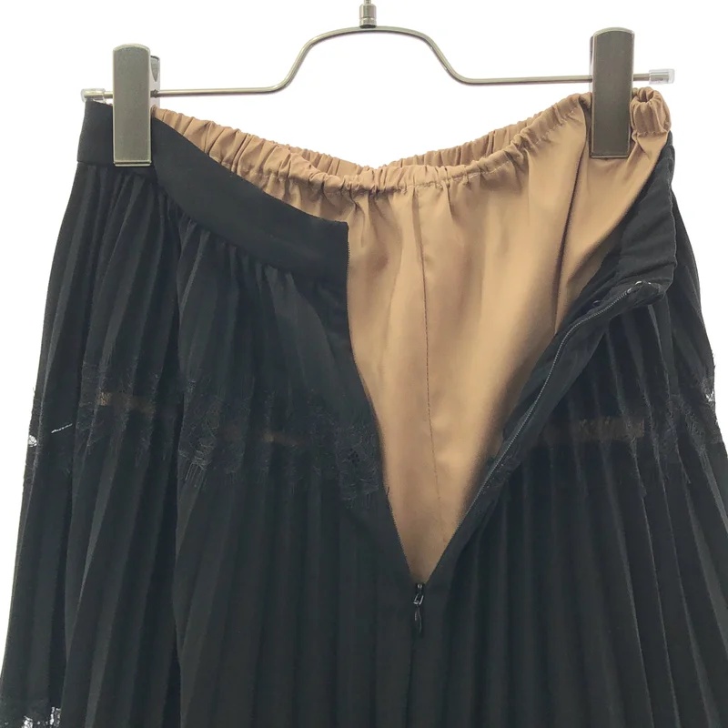 AMERI / アメリ | UNDRESSED LACE SANDWICH SKIRT / レース サンドウィッチ ロングスカート | M | レディース