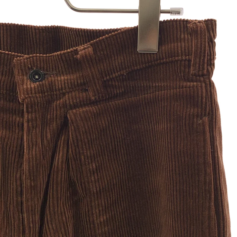 TUKI / ツキ | PATCHED WORK PANTS 8 WALE CORDUROY コーデュロイ パッチド ワークパンツ | 0 | レディース