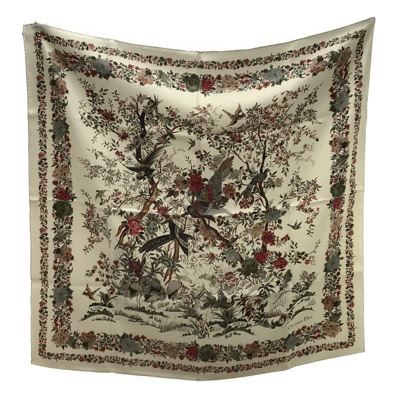 Christian Dior / クリスチャンディオール | シルク スクエアスカーフ