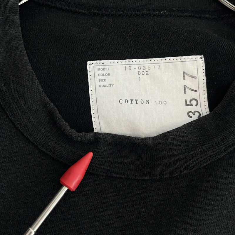 sacai / サカイ | コットン サイドジップ STASIS AS TO VECTOR プリント Tシャツ | 1 | レディース