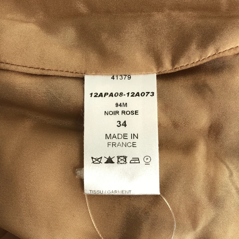 Chloe / クロエ | ウール モヘヤ チェック スラックスパンツ | 34 | レディース