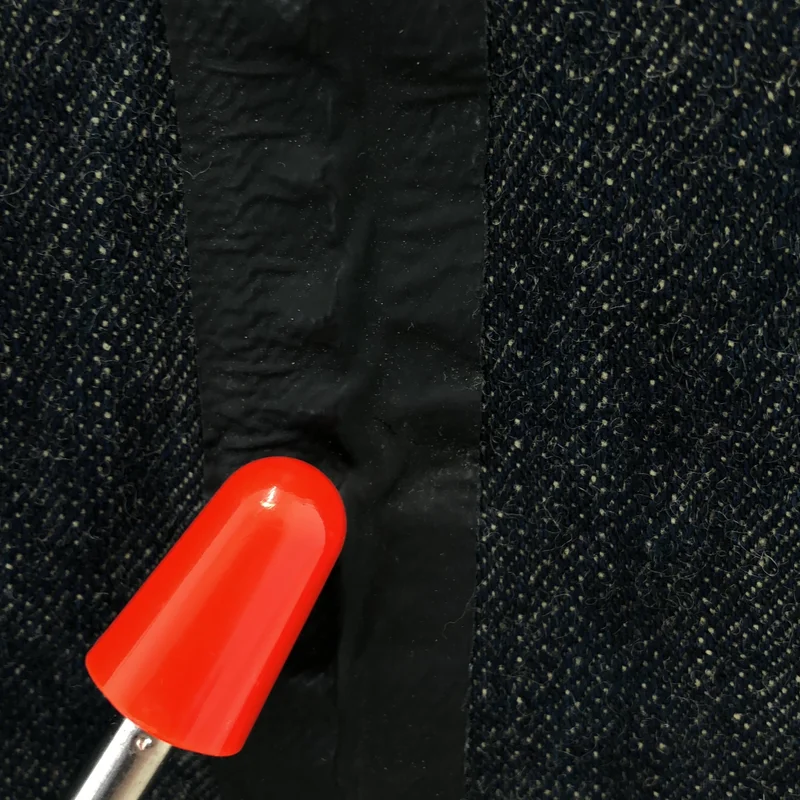 COMME des GARCONS HOMME / コムデギャルソンオム | 2003AW | 製品洗い チンストラップ ベルテッド デニム オーバーコート | M | メンズ
