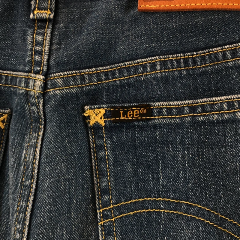 INSCRIRE / アンスクリア | ×lee sweat pants / ドローストリング スウェット デニムパンツ | S | レディース