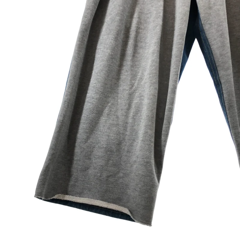INSCRIRE / アンスクリア | ×lee sweat pants / ドローストリング スウェット デニムパンツ | S | レディース