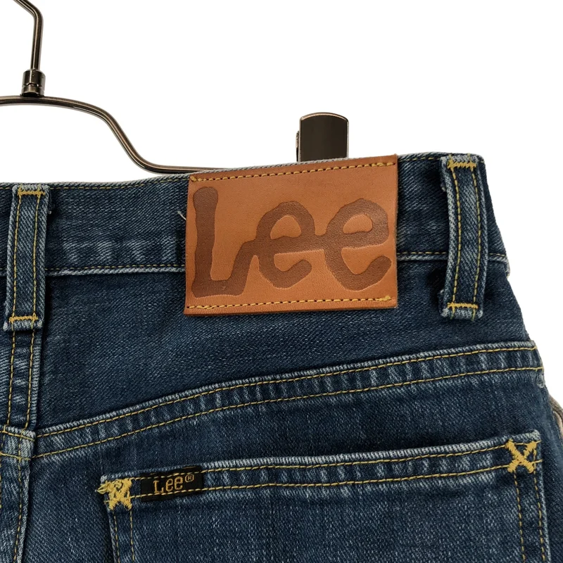 INSCRIRE / アンスクリア | ×lee sweat pants / ドローストリング スウェット デニムパンツ | S | レディース