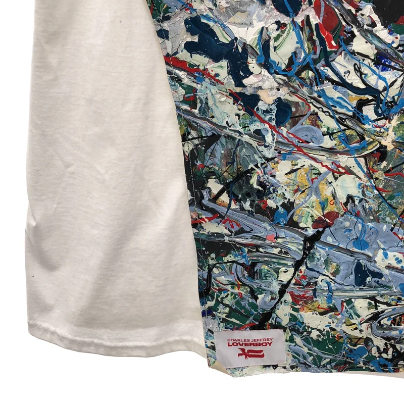 Charles Jeffrey Loverboy / チャールズ ジェフリー ラバーボーイ | CANVAS VEST TEE グラフィックパッチ Tシャツ | M | レディース