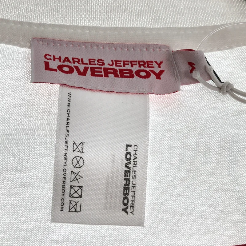 Charles Jeffrey Loverboy / チャールズ ジェフリー ラバーボーイ | CANVAS VEST TEE グラフィックパッチ Tシャツ | M | レディース