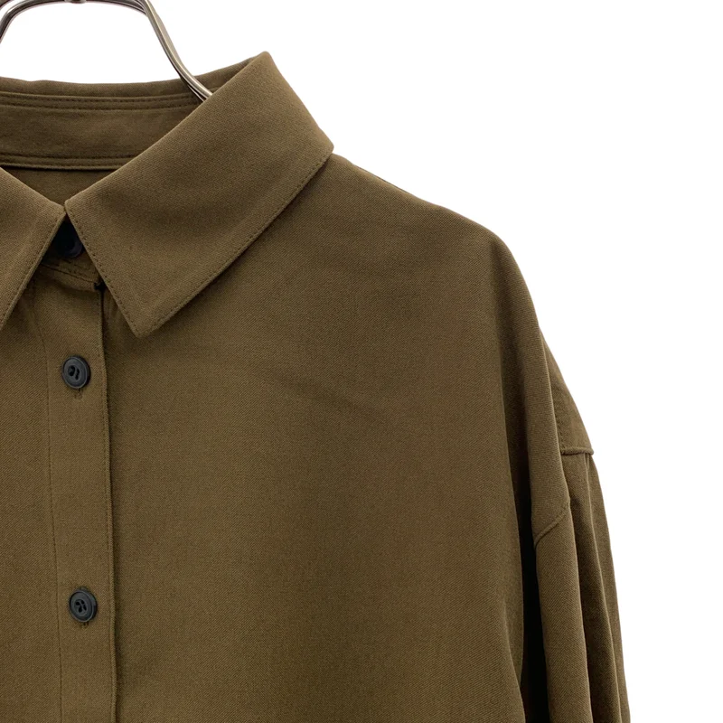 TODAYFUL / トゥデイフル | 2025AW | Peachskin Over Shirts / ピーチスキン オーバーシャツ | F | レディース