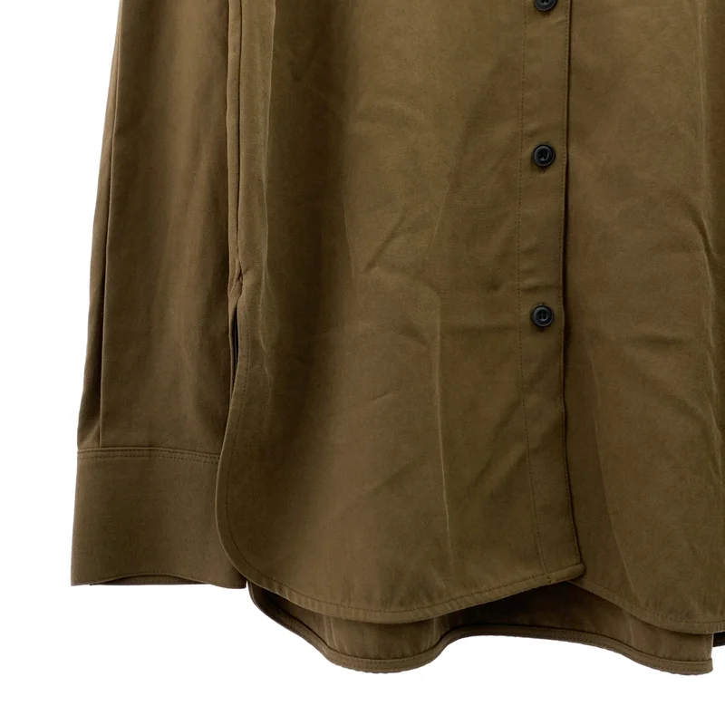 TODAYFUL / トゥデイフル | 2025AW | Peachskin Over Shirts / ピーチスキン オーバーシャツ | F | レディース