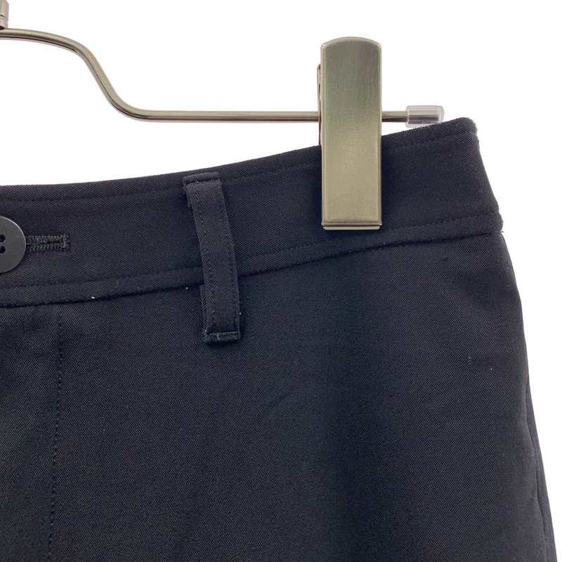 ISSEY MIYAKE / イッセイミヤケ | ナイロン 裾ジップ ストレッチ テーパードパンツ | 1 | レディース