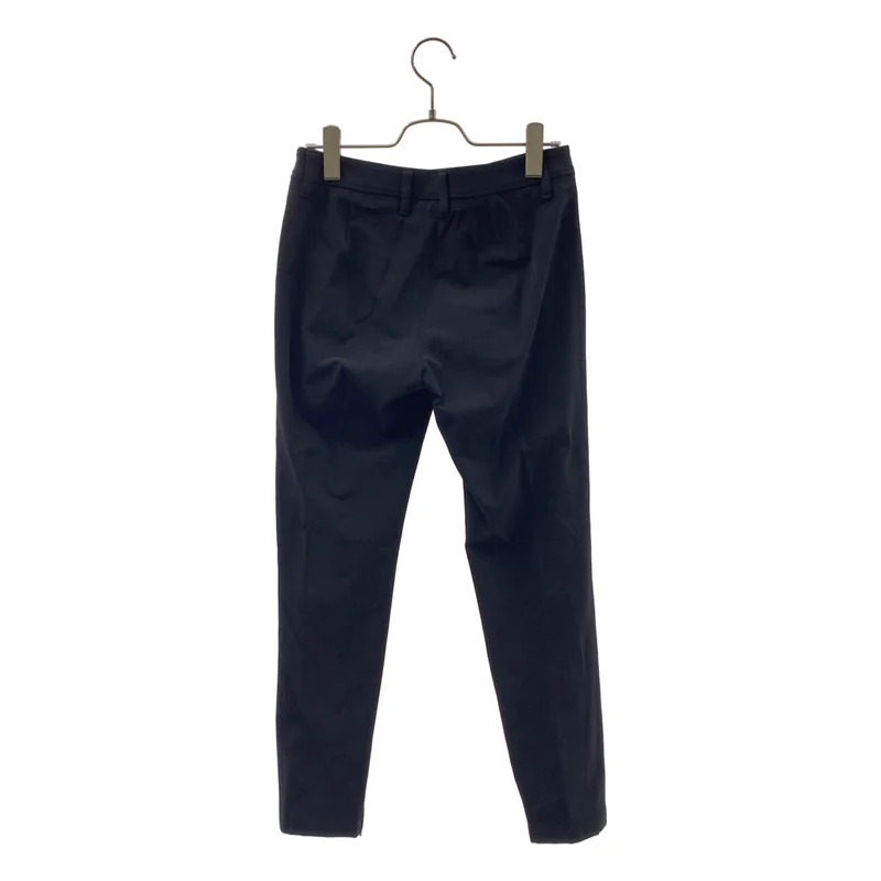 ISSEY MIYAKE / イッセイミヤケ | ナイロン 裾ジップ ストレッチ テーパードパンツ | 1 | レディース