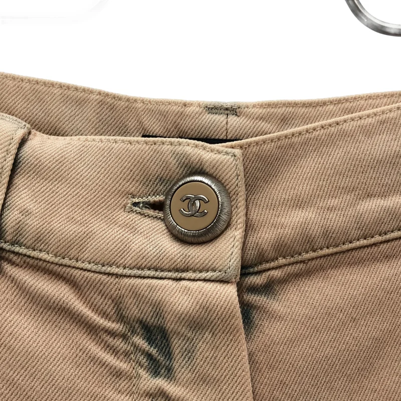 CHANEL / シャネル | ビッグポケット デニムパンツ | 38 | レディース