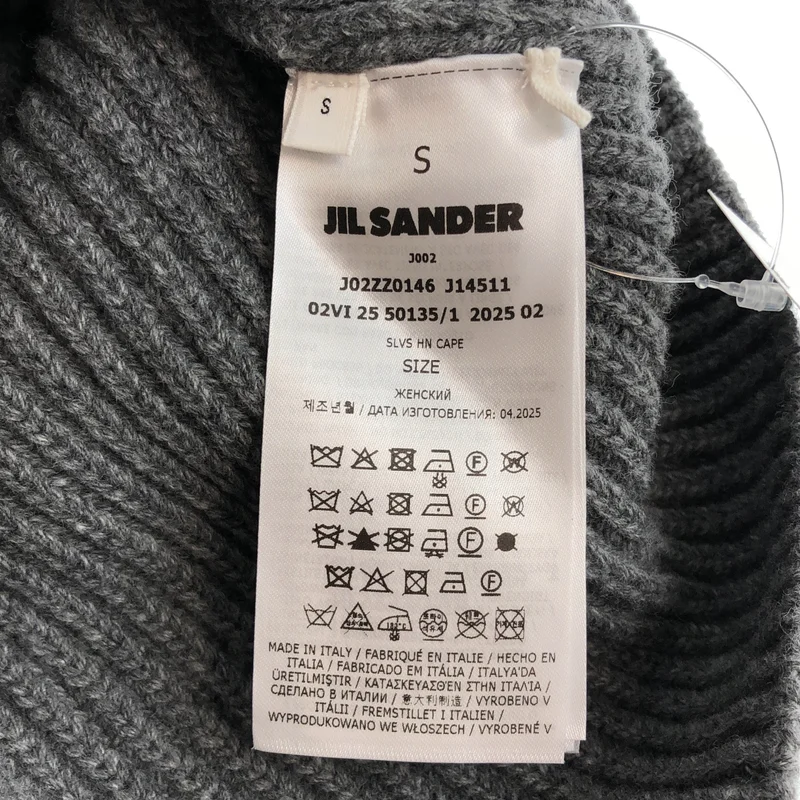 JIL SANDER / ジルサンダー | 2025AW | リブ ニット_ノースリーブ J02ZZ0146 | S | レディース