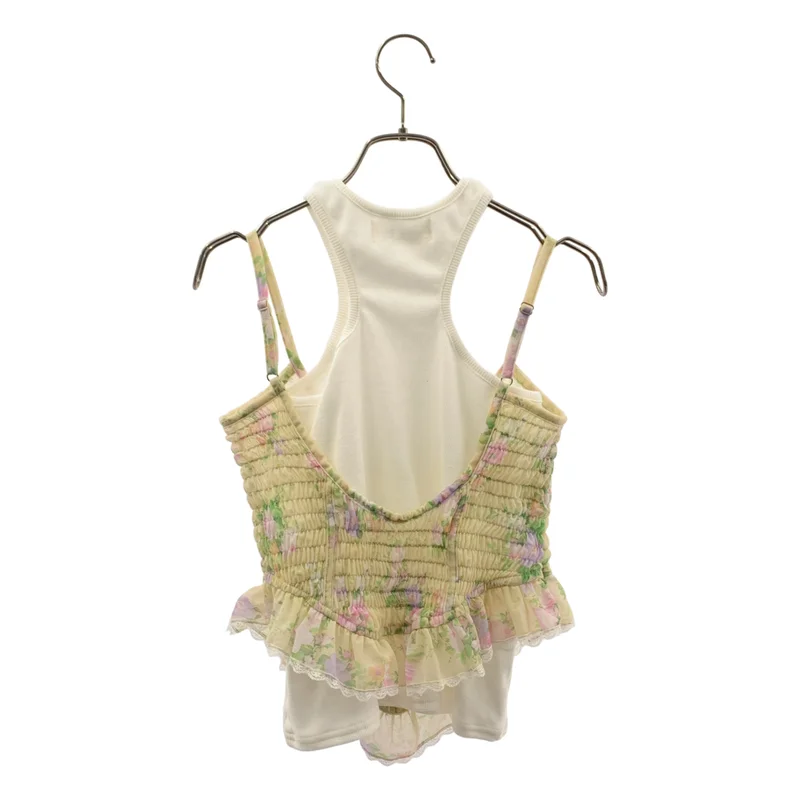 POOLDE / プールデ | 2026SS | INVERSE LAYERED TOP レイヤード トップス | F | レディース