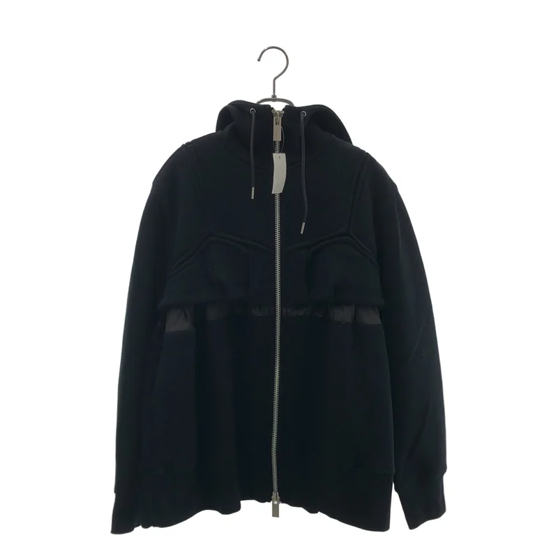 sacai / サカイ | 2022AW | Sweat Zip Up Blouson / スウェット ジップアップ ブルゾン ジャケット | 4 | レディース