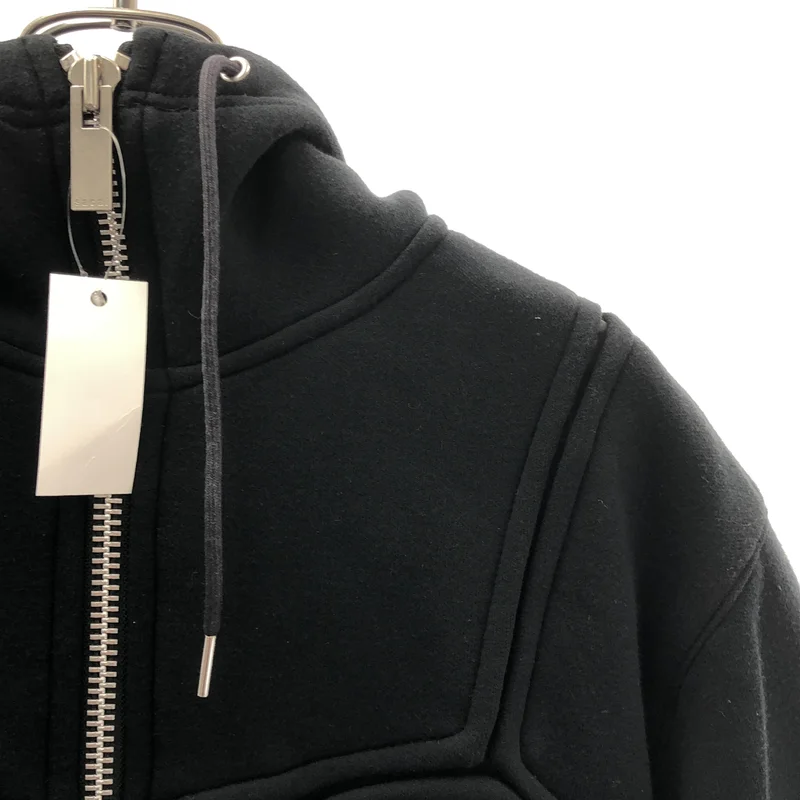 sacai / サカイ | 2022AW | Sweat Zip Up Blouson / スウェット ジップアップ ブルゾン ジャケット | 4 | レディース