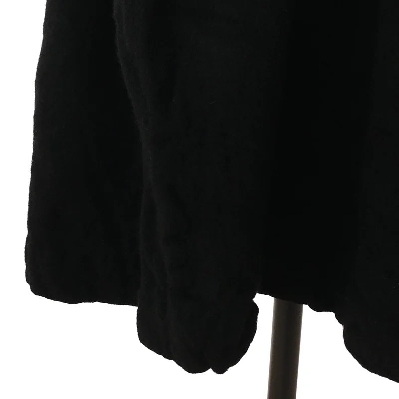 COMME des GARCONS / コムデギャルソン | 2021AW | 製品加工 ウール ギャザー レイヤードスカート | S | レディース