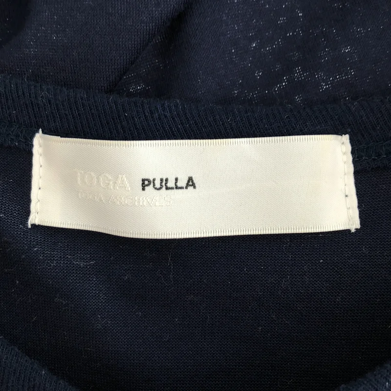 TOGA PULLA / トーガプルラ | レザーフリンジカットソー | 36 | レディース