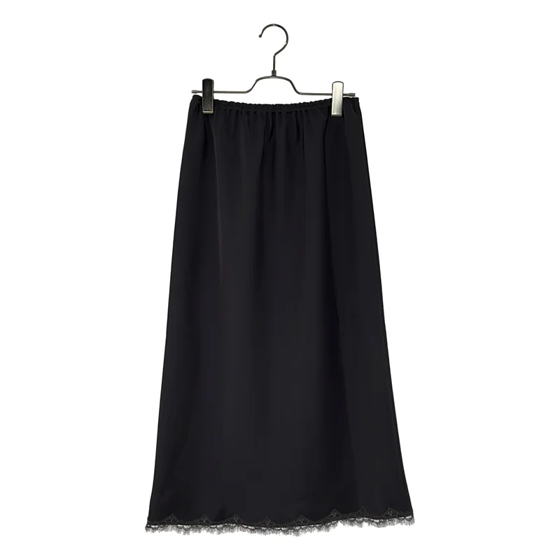 Shinzone / シンゾーン | 2026SS | SATIN LEAVERS LACE SKIRT / サテン リーバーズ レーススカート | S | レディース