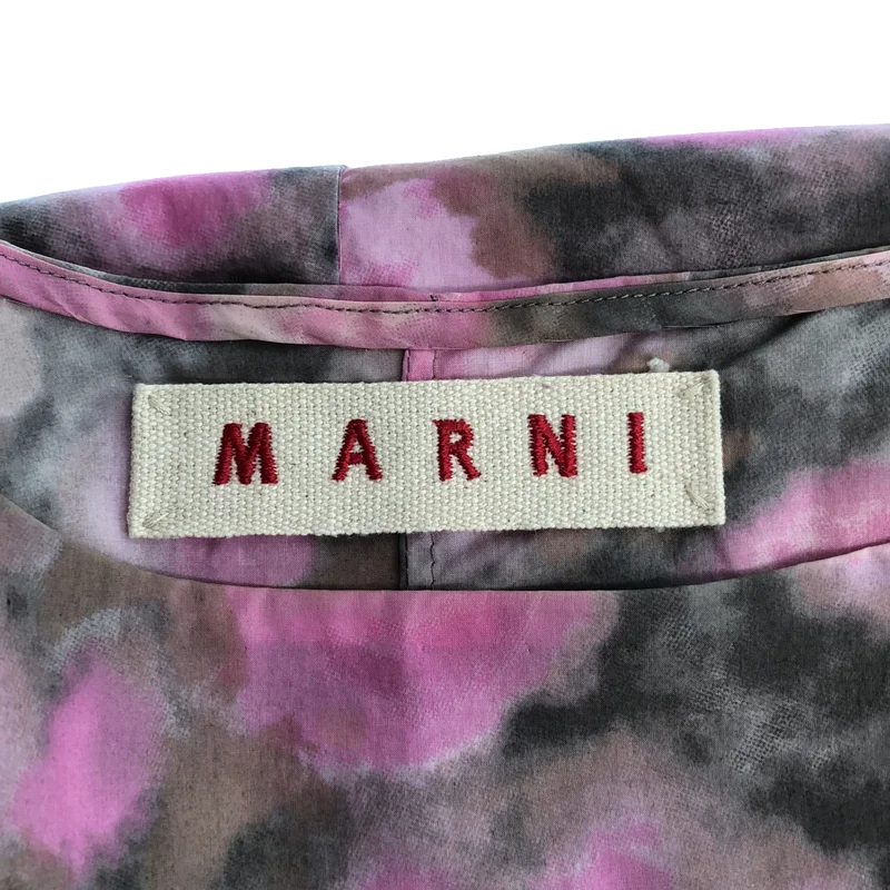 MARNI / マルニ | 総柄 ドレス ワンピース | 40 | レディース