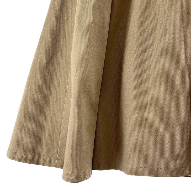 foufou / フーフー | new big flare trench skirt ベルテッド ニュービッグ フレア トレンチスカート | 0 | レディース
