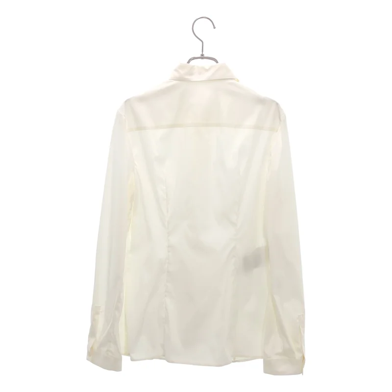 PRADA / プラダ | コットン混 ストレッチ ドレスシャツ | 42 | レディース