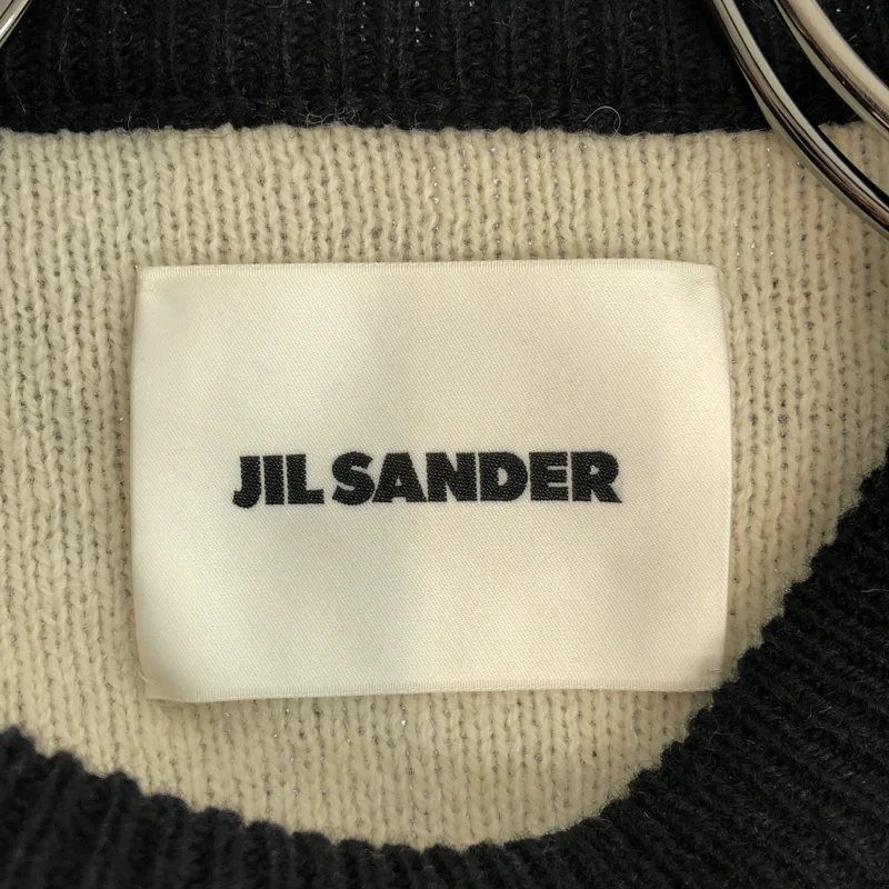 JIL SANDER / ジルサンダー | 2022AW | 星座 インターシャ ニット J21GP0069 J14583 | 48 | メンズ