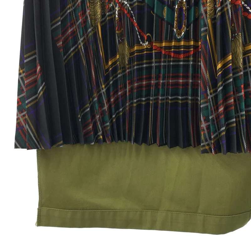 JUNYA WATANABE / ジュンヤワタナベ | 2025SS | 再構築 プリーツ ドッキング カーゴパンツ | XS | レディース