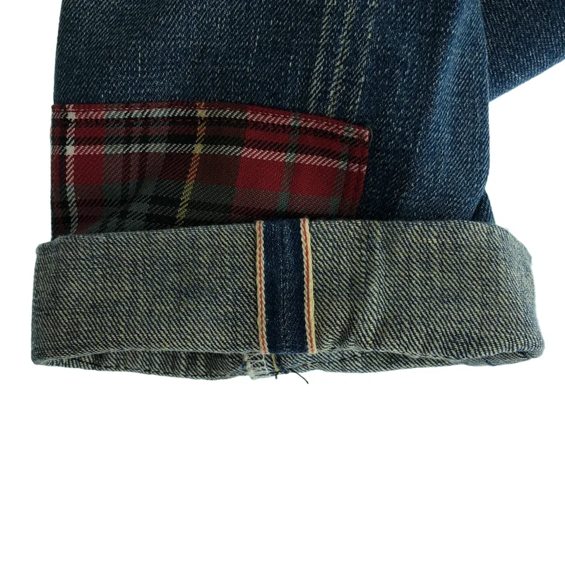 JUNYA WATANABE COMME des GARCONS / ジュンヤワタナベ | 2013AW | パッチワーク ボタンフライ デニムパンツ | XS | メンズ
