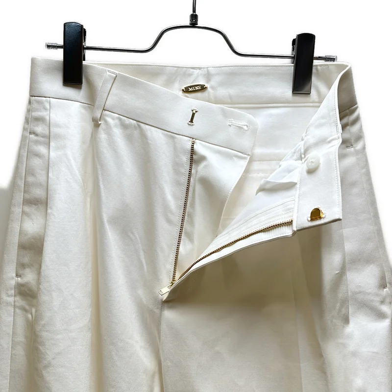 Deuxieme Classe / ドゥーズィエムクラス | 2023SS | Bartolini / TUCK CHINO / タック チノ ワイドパンツ | 36 | レディース