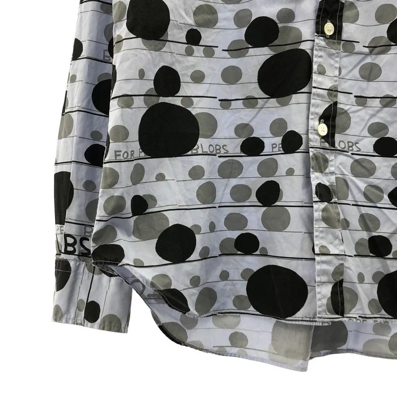 COMME des GARCONS HOMME DEUX / コムデギャルソンオムドゥ | 2021AW | David Shrigley / 総柄 シャツ | M | メンズ