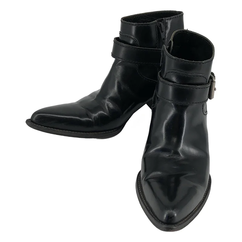 JUNYA WATANABE COMME des GARCONS / ジュンヤワタナベ | レザー ポインテッドトゥ ジョッパーブーツ | M | レディース