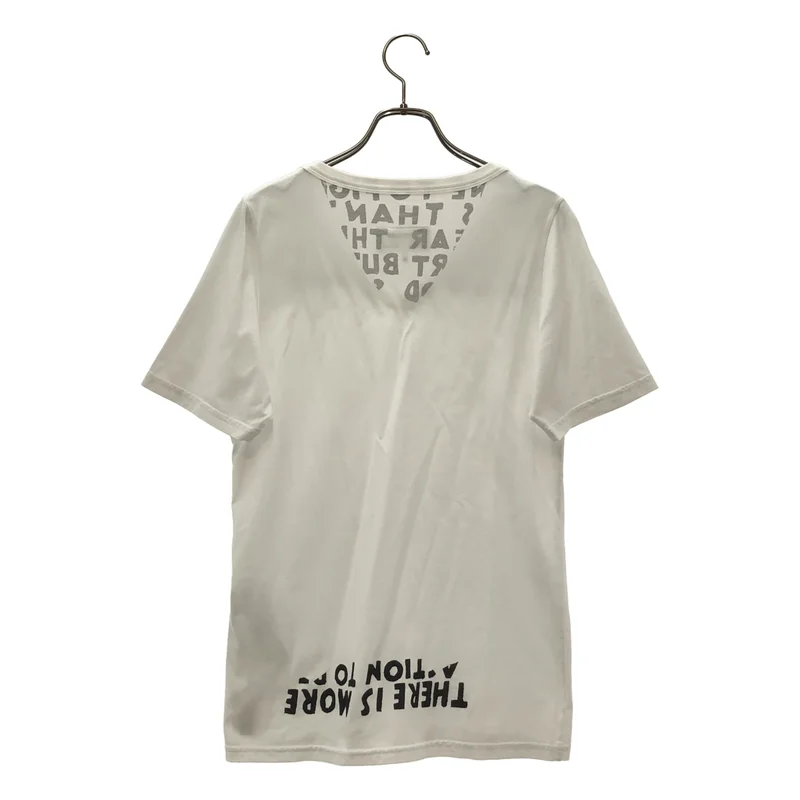 MM6 Maison Margiela / エムエムシックスメゾンマルジェラ | 2025SS | SIDA Vネック エイズ Tシャツ | XS | レディース