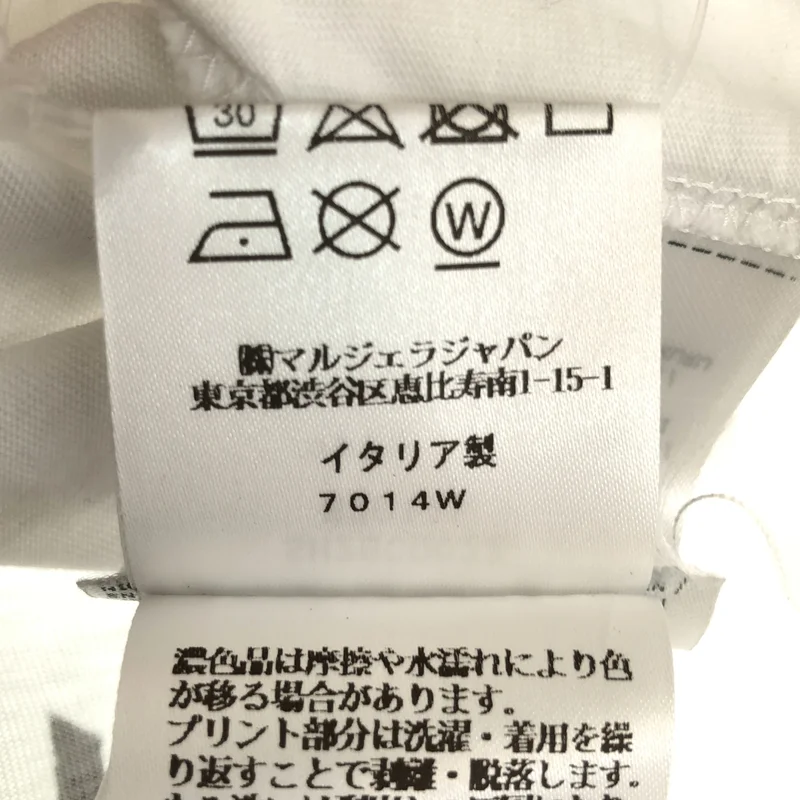 MM6 Maison Margiela / エムエムシックスメゾンマルジェラ | 2025SS | SIDA Vネック エイズ Tシャツ | XS | レディース