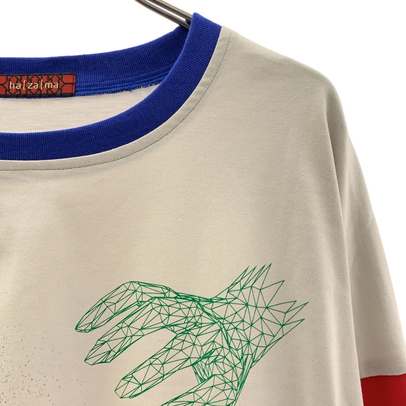 ha | za | ma / ハザマ | UNKNOWN UNKNOWN Staff T-shirt / オーバーシルエット ロゴ サイドポケット カットソー | L | レディース