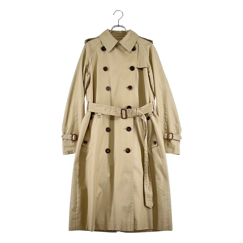 AQUASCUTUM / アクアスキュータム | ベルテッド ロゴボタン トレンチコート / インナー着脱可 | 6 | レディース