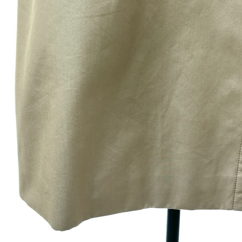 AQUASCUTUM / アクアスキュータム | ベルテッド ロゴボタン トレンチコート / インナー着脱可 | 6 | レディース